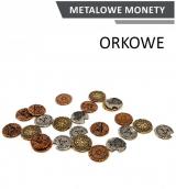 akcesorium do gry Monety Orkowe (zestaw 24 metalowych monet)