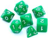 Ko�ci Matowe - Zielone - Komplet do RPG