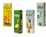 gra planszowa Pakiet 4 gier na ka�d� kiesze�: Rum, Hau, Gra, D�b