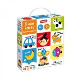 CzuCzu Du�e karty kontrastowe 6-9 mies.