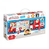 Czuczu Puzzle z dziurk� W�z stra�acki 2+