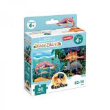 Czuczu Puzzle panoramiczne Dinozaury 4+