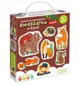 Czuczu Puzzle Progresywne Zwierz�tka w lesie 2+
