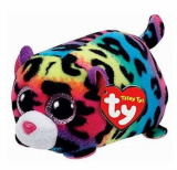 Ty Inc 42163. JELLY - wielokolorowy lampart. Teeny Tys