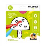 CzuCzu  Koloruj� Las 2+ D�uuugie rysowanki