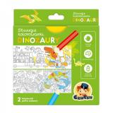 CzuCzu D�uuugie kolorowanki Dinozaury 4+