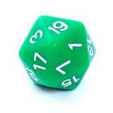 Ko�ci Matowe - Zielone - Komplet do RPG