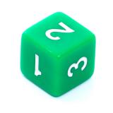 Ko�ci Matowe - Zielone - Komplet do RPG