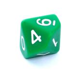 Ko�ci Matowe - Zielone - Komplet do RPG