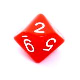 Ko�ci Matowe - Czerwone - Komplet do RPG