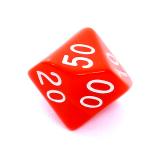 Ko�ci Matowe - Czerwone - Komplet do RPG