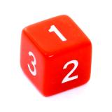 Ko�ci Matowe - Czerwone - Komplet do RPG