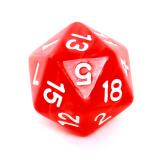 Ko�ci Per�owe - Czerwone - Komplet do RPG