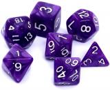Ko�ci Per�owe - Granatowe - Komplet do RPG
