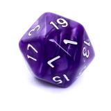 Ko�ci Per�owe - Granatowe - Komplet do RPG