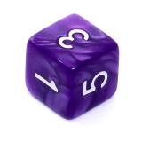 Ko�ci Per�owe - Granatowe - Komplet do RPG