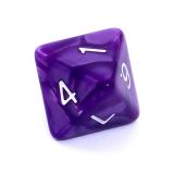 Ko�ci Per�owe - Granatowe - Komplet do RPG