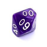 Ko�ci Per�owe - Granatowe - Komplet do RPG