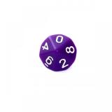 Ko�ci Matowe - Fioletowe - Komplet do RPG