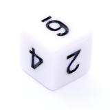 Ko�ci Matowe - Bia�e - Komplet do RPG