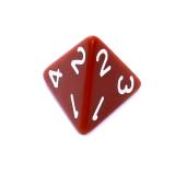 Ko�ci Matowe - Br�zowe - Komplet do RPG