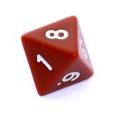 Ko�ci Matowe - Br�zowe - Komplet do RPG