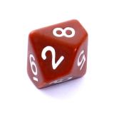 Ko�ci Matowe - Br�zowe - Komplet do RPG