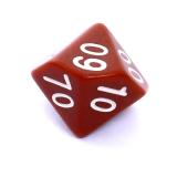 Ko�ci Matowe - Br�zowe - Komplet do RPG