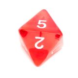 Ko�ci Kryszta�owe - Czerwone - Komplet do RPG