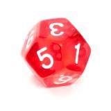 Ko�ci Kryszta�owe - Czerwone - Komplet do RPG