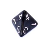 Ko�ci Per�owe - Czarne - Komplet do RPG