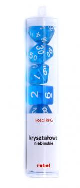 Ko�ci Kryszta�owe - Niebieskie - Komplet do RPG