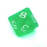 Ko�ci Kryszta�owe - Jasnozielone - Komplet do RPG