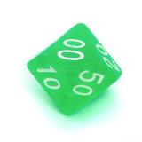 Ko�ci Kryszta�owe - Jasnozielone - Komplet do RPG