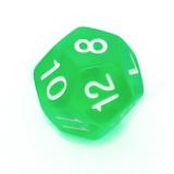 Ko�ci Kryszta�owe - Jasnozielone - Komplet do RPG