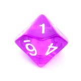 Ko�ci Kryszta�owe - Fioletowe - Komplet do RPG