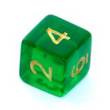 Ko�ci Kryszta�owe - Ciemnozielone - Komplet do RPG