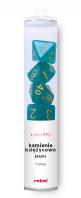 Ko�ci Kamienie Ksi�ycowe - Jaspis - Komplet do RPG