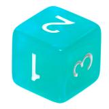 Ko�ci Kamienie Ksi�ycowe - Turkus - Komplet do RPG