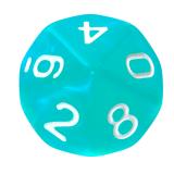 Ko�ci Kamienie Ksi�ycowe - Turkus - Komplet do RPG