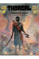 ksi��ka, komiks Thorgal. Tom 35. Szkar�atny ogie�