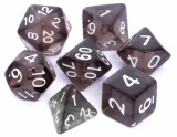 Ko�ci Kryszta�owe - Czarne - komplet do gry RPG