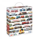CzuCzu Puzzle dwustronne Poci�gi 5+