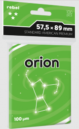 Koszulki Rebel (57,5x89 mm) Premium Orion