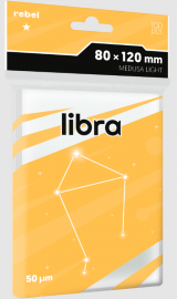 Koszulki Rebel (80x120 mm) Light Libra