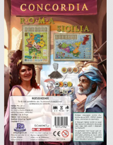 Concordia mapa:  Roma / Sicilia