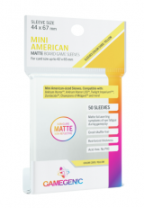 akcesorium do gry Gamegenic: Matte Mini American-Sized Sleeves (44x67 mm) 50 sztuk