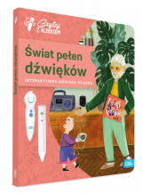 ksi��ka, komiks Czytaj z Albikiem. �wiat pe�en d�wi�k�w 3+