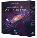 gra planszowa Odkrywcy Nocnego Nieba: Satelity i Pulsary