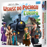 gra planszowa Wsi��� do Poci�gu: Europa (nowa edycja) + minidodatek Legendarne Postacie